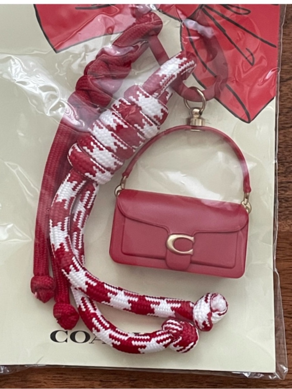 Coach Tabby Lunar New Year Collection Keychain Bag Charm 2025 - Japan exclusive - Picture 7 of 9